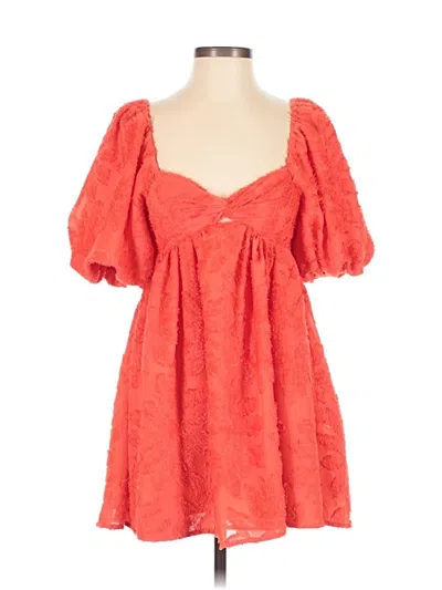 Pre-owned Future Collective Cocktail Dress In Orange