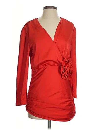 Pre-owned Future Collective Cocktail Dress In Red