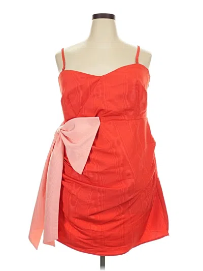 Pre-owned Future Collective Cocktail Dress In Red