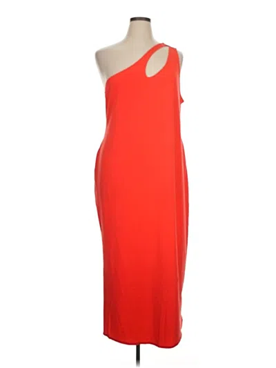 Pre-owned Future Collective Cocktail Dress In Red