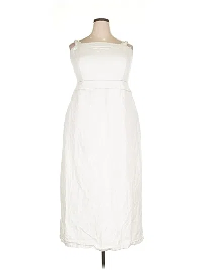 Pre-owned Future Collective Cocktail Dress In White