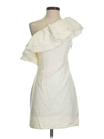 Pre-owned Future Collective Cocktail Dress In White