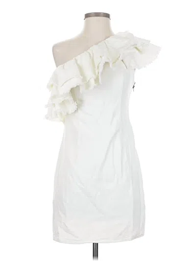 Pre-owned Future Collective Cocktail Dress In White