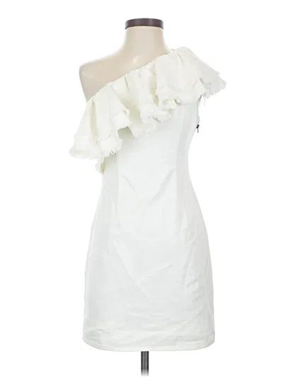 Pre-owned Future Collective Cocktail Dress In White