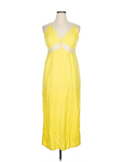 Pre-owned Future Collective Cocktail Dress In Yellow
