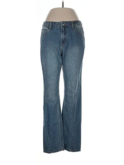 Pre-owned Future Collective Jeans In Blue