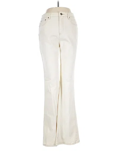 Pre-owned Future Collective Jeans In Ivory