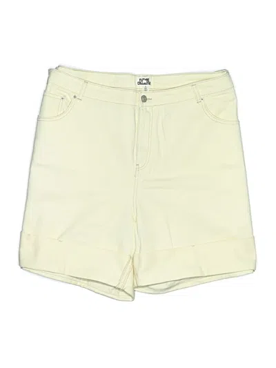 Pre-owned Future Collective Khaki Shorts In Yellow