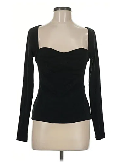 Pre-owned Future Collective Long Sleeve T-shirt In Black