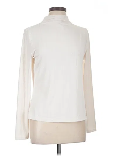 Pre-owned Future Collective Long Sleeve Turtleneck In Ivory