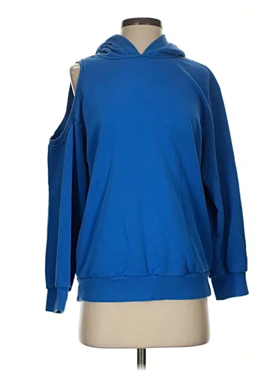 Pre-owned Future Collective Pullover Hoodie In Blue