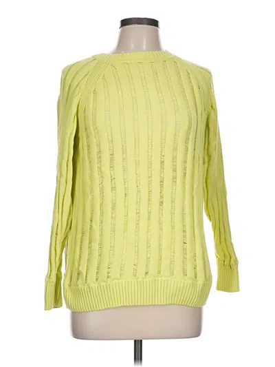 Pre-owned Future Collective Pullover Sweater In Green