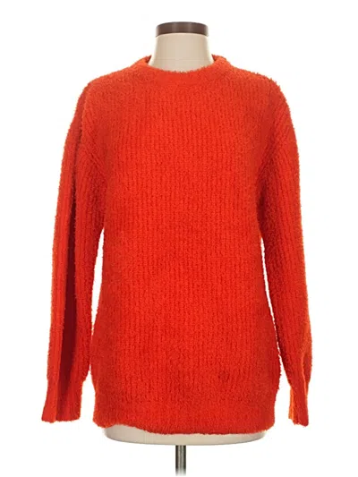 Pre-owned Future Collective Pullover Sweater In Orange