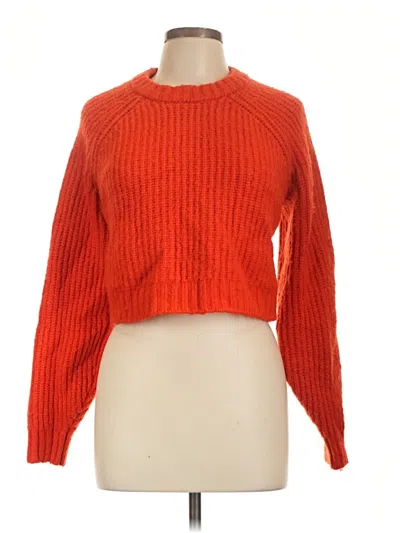 Pre-owned Future Collective Pullover Sweater In Orange
