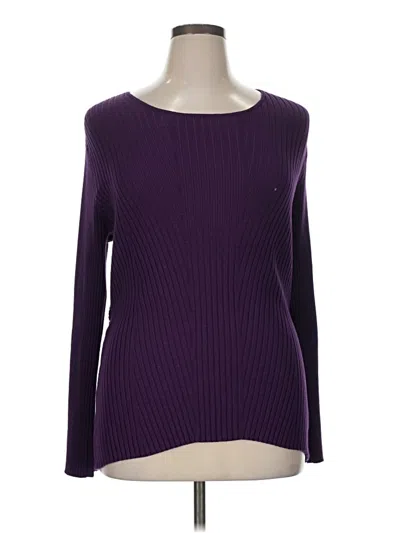Pre-owned Future Collective Pullover Sweater In Purple