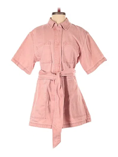 Pre-owned Future Collective Romper In Pink