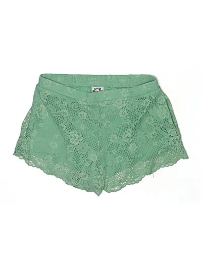 Pre-owned Future Collective Shorts In Green