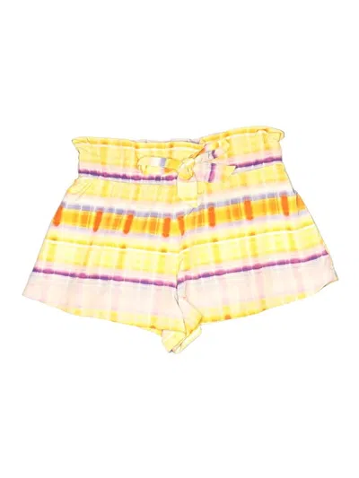 Pre-owned Future Collective Shorts In Yellow