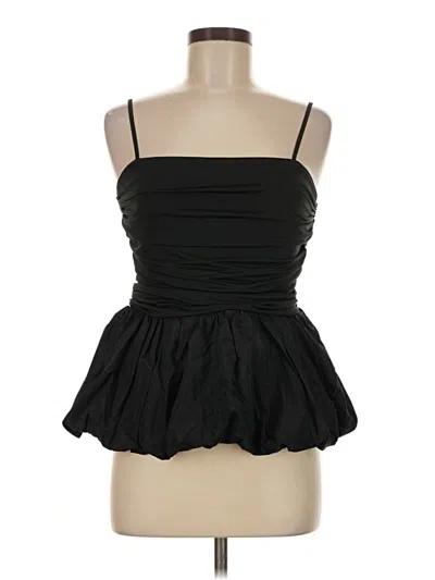 Pre-owned Future Collective Sleeveless Blouse In Black
