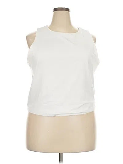 Pre-owned Future Collective Sleeveless T-shirt In White
