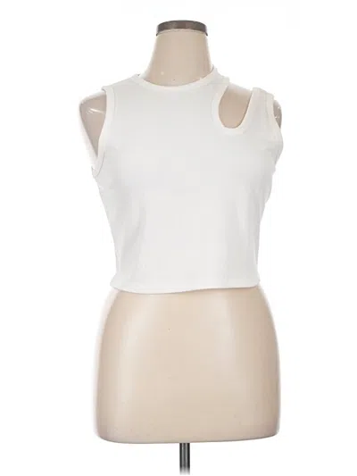 Pre-owned Future Collective Sleeveless T-shirt In White