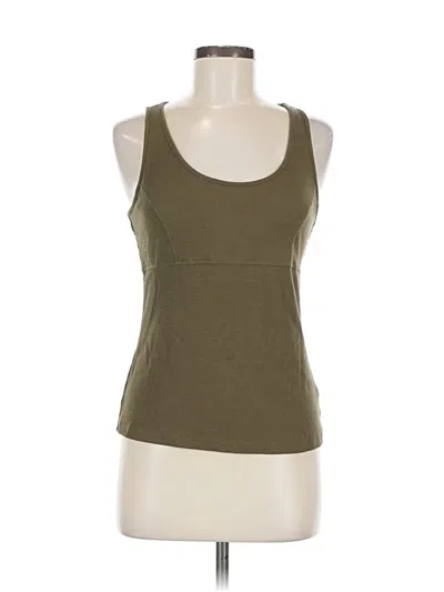Pre-owned Future Collective Tank Top Green Halter Neckline Tops