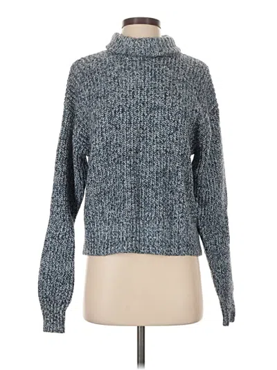 Pre-owned Future Collective Turtleneck Sweater In Blue