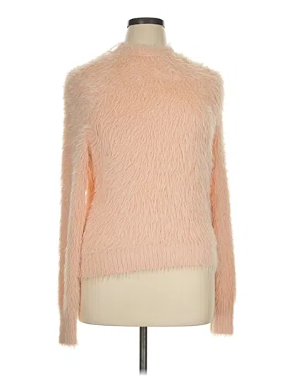 Pre-owned Future Collective Turtleneck Sweater In Pink