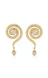 Future Fortune Lucy In The Sky 18k Yellow Gold Diamond Earrings