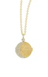 Future Fortune Many Moons 18k Yellow Gold Diamond Locket Necklace