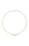 Future Fortune Mini Knot 18k Yellow Gold Necklace