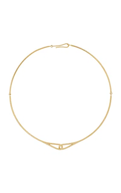 Future Fortune Mini Knot 18k Yellow Gold Necklace