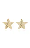 Future Fortune Starbright 18k Yellow Gold Diamond Earrings
