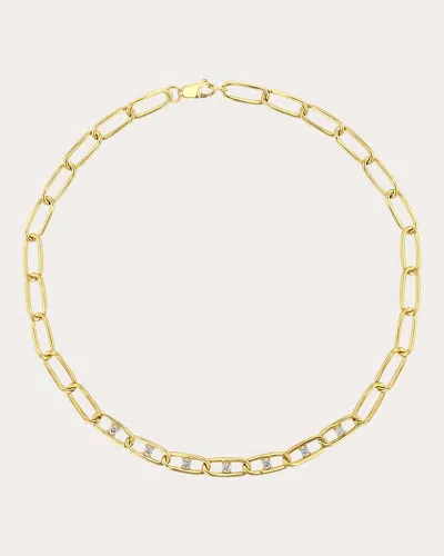 Future Fortune Women's Diamond & 18k Gold Celebrate Chain Necklace