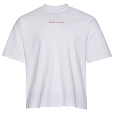 Future Is Color Mens  Dreams Build T-shirt In Orange/natural