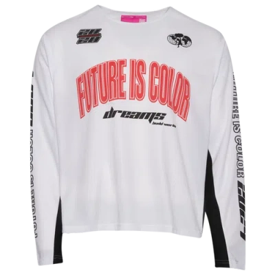 Future Is Color Mens  Race Jersey Long Sleeve In Natural/multi