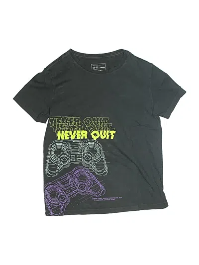 Pre-owned Fuzarka Kids' Short Sleeve T-shirt In Black