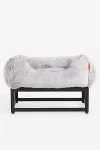 Füzi Luxe Elevated Dog Bed In Beige