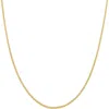 Fuzion Creations 14k Gold Wheat Chain Necklace In Yellow