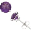 Fuzion Creations Amethyst Stud Earrings