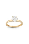 Fuzion Creations Cubic Zirconia Ring In Yellow