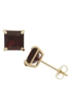 Fuzion Creations Princess Cut Stud Earrings
