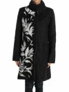 Fuzzi Wool Blend Coat In Negro