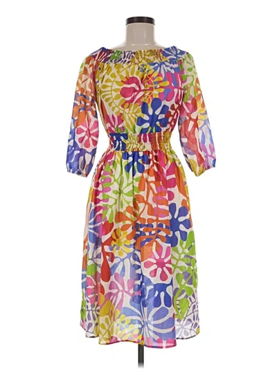 Pre-owned Fuzzi Casual Dress In Purple