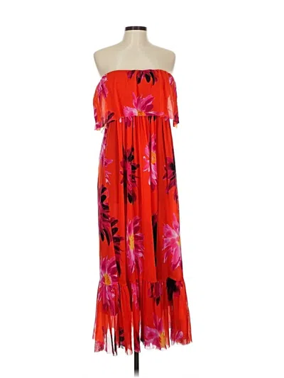 Pre-owned Fuzzi Casual Dress In Red