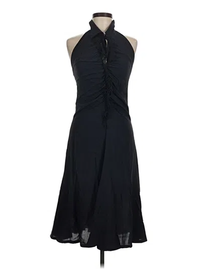 Pre-owned Fuzzi Cocktail Dress In Black