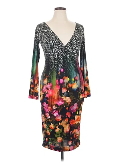 Pre-owned Fuzzi Cocktail Dress In Black