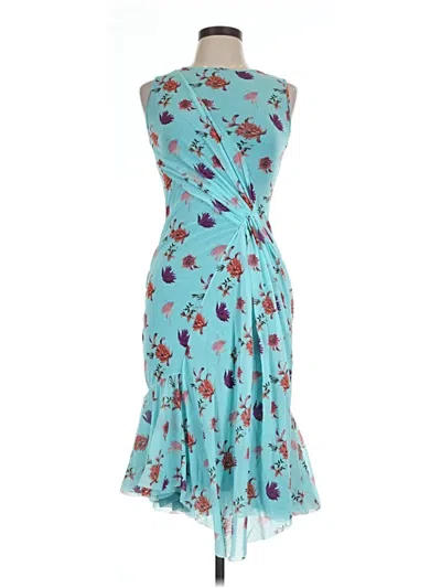 Pre-owned Fuzzi Cocktail Dress In Blue