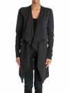 Fuzzi Wool Cardigan In Gris