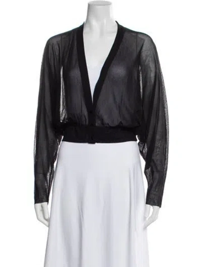 Pre-owned Fuzzi Jacket In Black